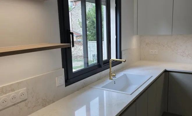 Rénovation d'une cuisine de maison à Perreux-sur-Marne, Gagny, ALCP Bat